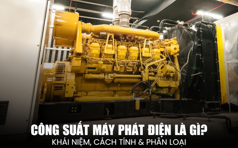 Các bước tính công suất máy phát điện cho nhà xưởng